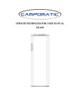 Campomatic FR-450 User manual
