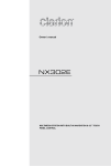 Clarion NX302E Owner`s manual