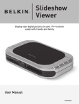 Belkin Slideshow Viewer User manual