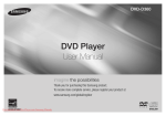 Samsung DVD-D360 User manual
