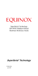 Equinox Systems MEGAPORT Hardware reference guide