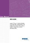 Advantech MIOe-DB5000 User manual