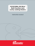 Baumatic PCC9220BL User manual
