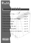 DeLonghi PINGUINO S1000 User manual