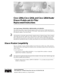 Cisco 12016 Instruction manual