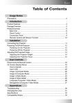 Acer PD110 Specifications