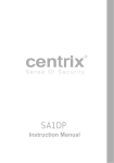 Centrix SA1DK Instruction manual