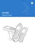 Motorola MC3000 Specifications
