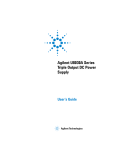 Agilent Technologies U8030A Series User`s guide