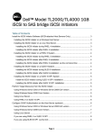 Dell TL24iSCSIxSAS User`s guide