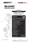 Sharp R-216F Specifications