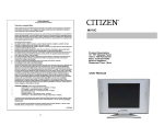 Citizen MV15C Owner`s manual