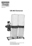 Axminster UB-803 Specifications