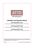 ATTO Technology 2600R/D Specifications