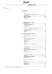 Danfoss VLT 6000 Operating instructions