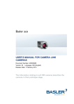 Basler Camera User`s manual