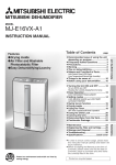 Mitsubishi Electric MJ-E16SX-A1 Instruction manual