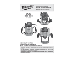 Milwaukee 48-10-5600 Operator`s manual