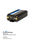 Cal Amp 822-1XRT Specifications