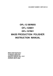 Seiko OFL-12 SERIES Instruction manual