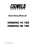 CIGWELD TRANSarc 170i Specifications