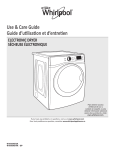 Whirlpool WGD97HEXW Use & care guide