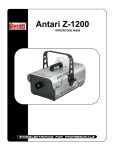 Antari Z-1200II Product guide