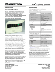 Crestron CLSI-C6M Specifications