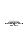 Cushman 898627 Service manual