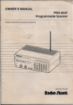 Radio Shack 200 Owner`s manual