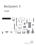 Bang & Olufsen BeoSystem 3 Specifications