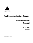 Altigen MAXCS ACC 6.5 User guide