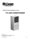 McLean T15 Instruction manual