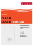 Ariston Clas 30 FF User`s manual