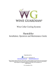 Wine Guardian Humidifier Owners Manual