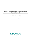 Moxa Technologies 331 User`s manual