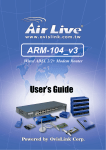 AirLive ARM-104 V3 User`s guide