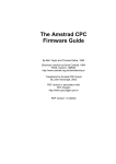 The Amstrad CPC Firmware Guide