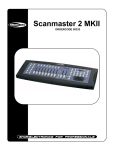 SHOWTEC Scanmaster 2 MKII Product guide