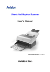 Avision FT-0807H User`s manual