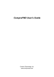 COMPRO COMPROFM User`s guide