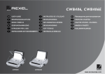 ACCO Brands Rexel CWB406E User guide