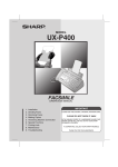 Sharp UX-P400 Specifications