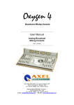 Axel Macrotel DIGITAL User manual