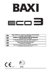 Baxi Eco 3 Technical data