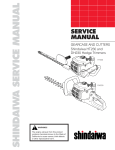 RedMax HT2301 Service manual