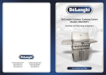 DeLonghi WIR2 LP GAS Operating instructions