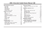 Chevrolet 2006 Cobalt Specifications