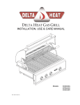 Delta Heat DHBQ32S-B Operating instructions