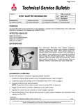 Mitsubishi MZ607411EX Instruction manual